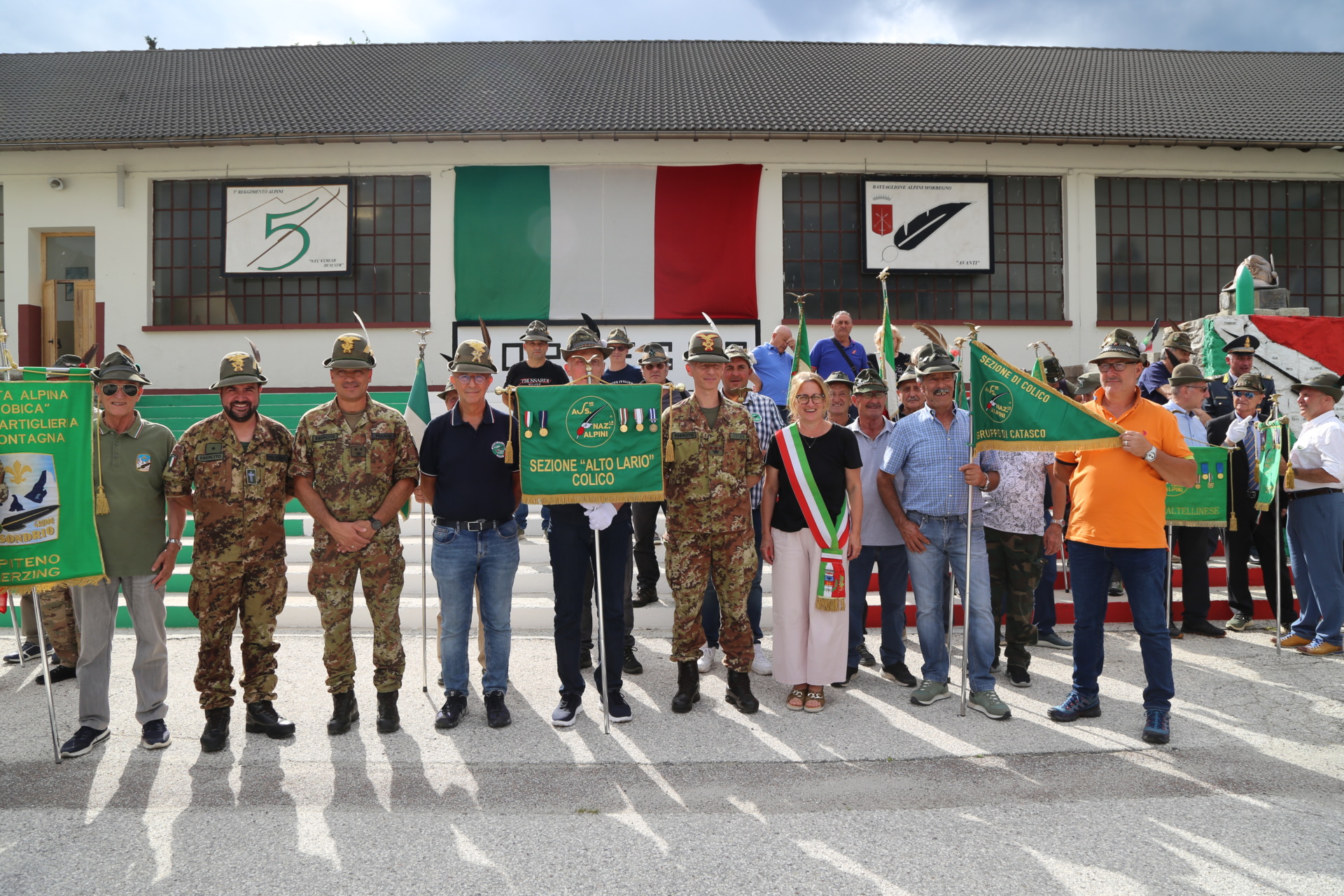 La Sezione “Alto Lario” di Colico alla Festa del 5° Reggimento Alpini a Vipiteno