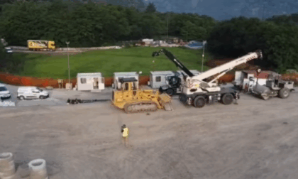 Colico, procedono i lavori al nuovo svincolo di Piona: fine prevista nel 2025 [VIDEO]