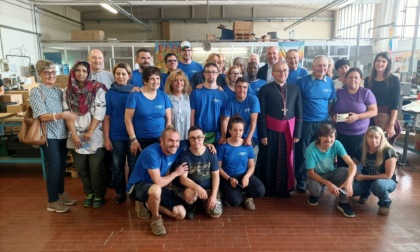 Cooperativa Solidarietà celebra i 40 anni con la visita dell'arcivescovo Delpini: "Siete una benedizione"