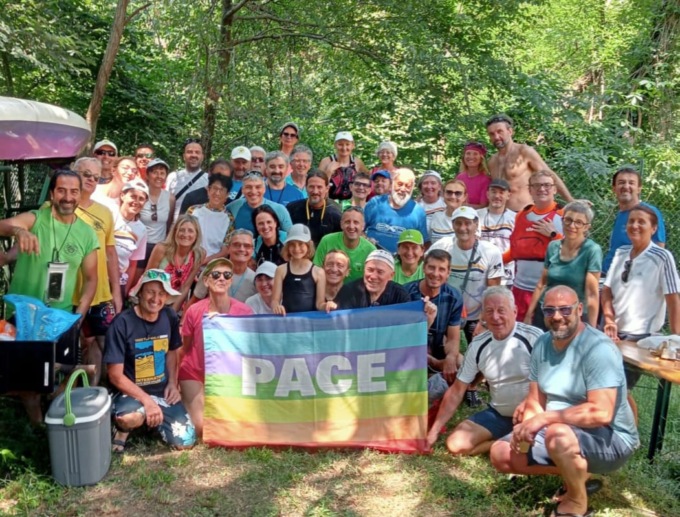 “Adda insieme”: una pagaiata per la pace nel mondo