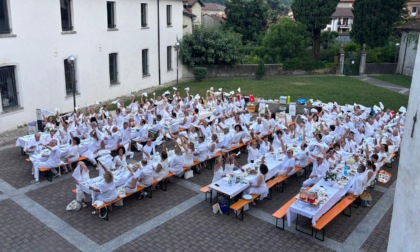 Valmadrera, convivialità ed eleganza: un successo la tradizionale Cena in bianco