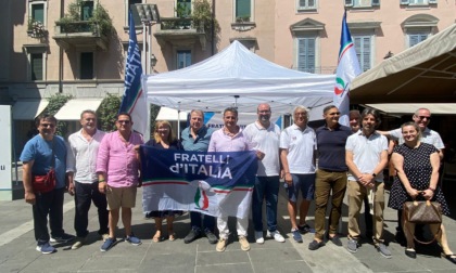 Fratelli d'Italia punta a "Ricostruire Lecco": in centro i gazebo informativi