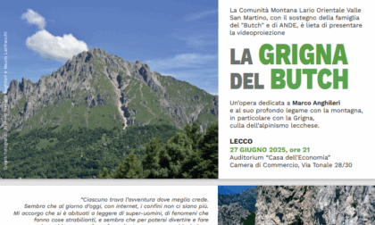 "La Grigna del Butch": il 27 giugno la videoproiezione dedicata a Marco Anghileri