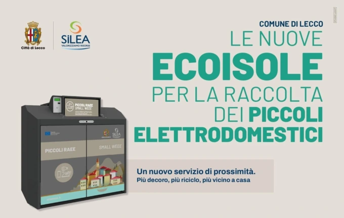Lecco: attivate le ecoisole per la raccolta di pannolini e piccoli elettrodomestici