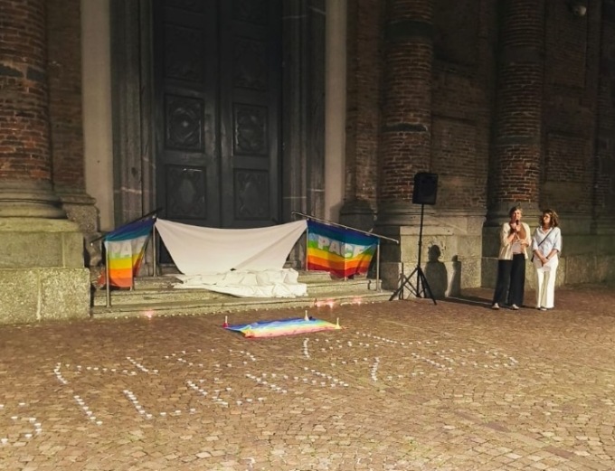 Anche Lecco fa rumore per Gaza: campane, coperchi e speranza