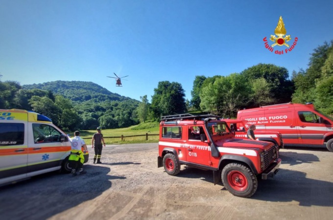 Ricerca persona a Ortanella: intervento dei Vigili del Fuoco, ritrovato sano e salvo