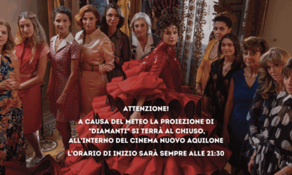 "Diamanti" di Ferzan Ozpetek stasera al Cinema Nuovo Aquilone di Lecco: proiezione spostata per maltempo