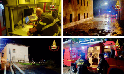 Bomba d'acqua in Valtellina: frane ed evacuazioni. Allerta gialla su Lecco