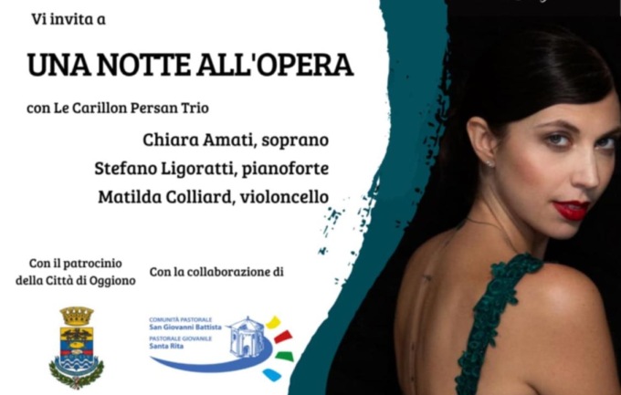 “Una notte all’opera”: il 10 luglio in piazza Alta a Oggiono