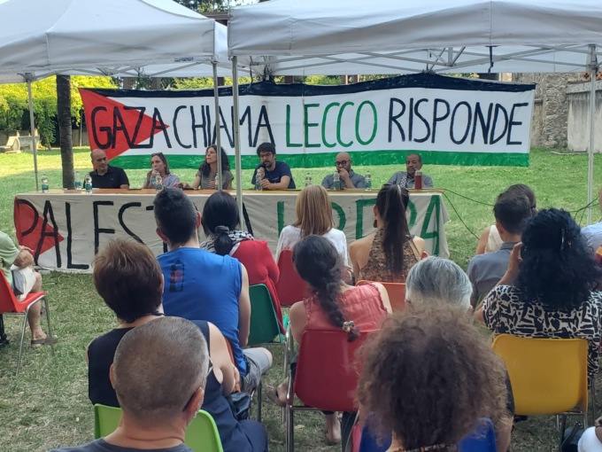 Olginate, molto partecipato l’incontro promosso dal Coordinamento Lecchese Stop al Genocidio
