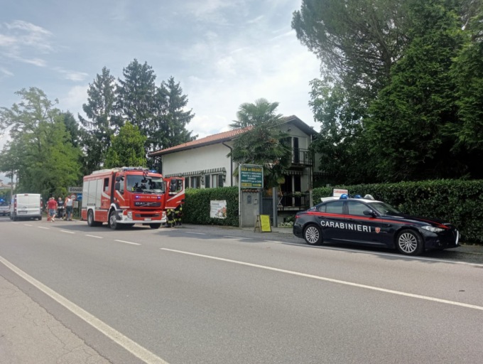 Grave incidente a Osnago: motociclista in codice rosso dopo lo scontro con un furgone