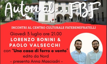"Una casa di ferro e di vento": il 3 luglio la presentazione a Valmadrera