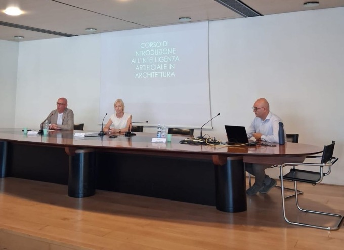 “Intelligenza Artificiale per architetti”, partecipato il corso promosso dall’Ordine