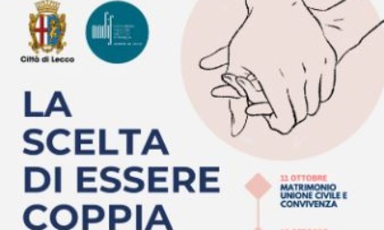 Lecco, aperte le iscrizioni al corso "La scelta di essere coppia"