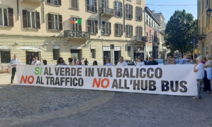 Hub dei bus: è scattata la protesta dei residenti di via Balicco