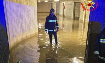Maltempo sulla provincia di Lecco: danni e oltre 60 interventi dei Vigili del Fuoco nella notte