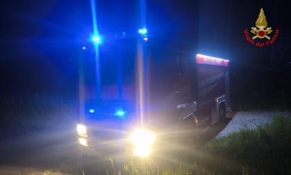 Primaluna: incendio in un'azienda agricola