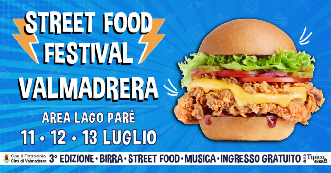 Valmadrera, dall’11 al 13 luglio la terza edizione dello Street Food Festival