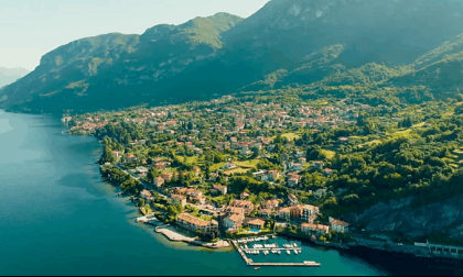 Lago protagonista: i fari de La7 si accendono su Lierna