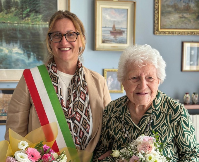 Colico festeggia Carla Malattia: 104 anni di vita, viaggi e poesia