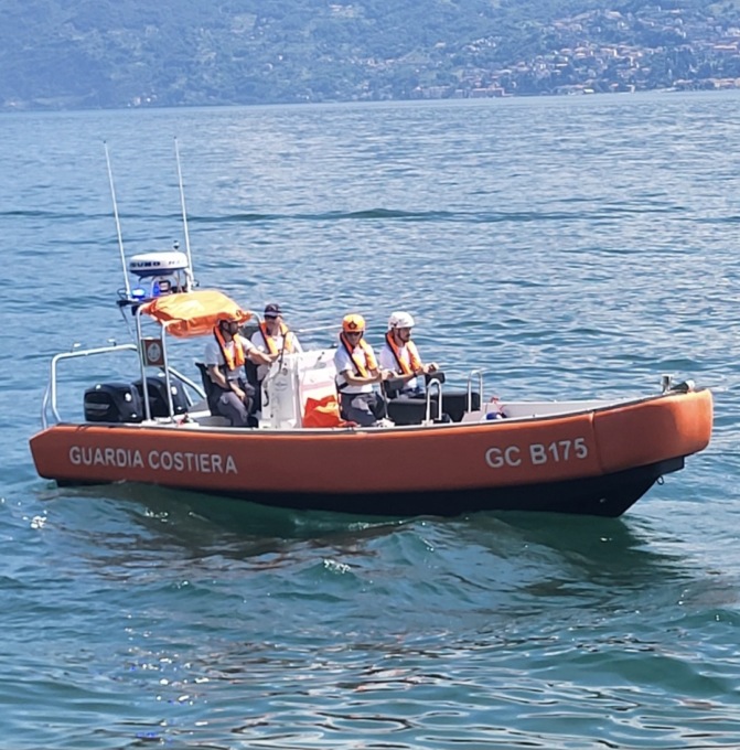 Guardia Costiere: il bilancio del weekend di Ferragosto sul lago