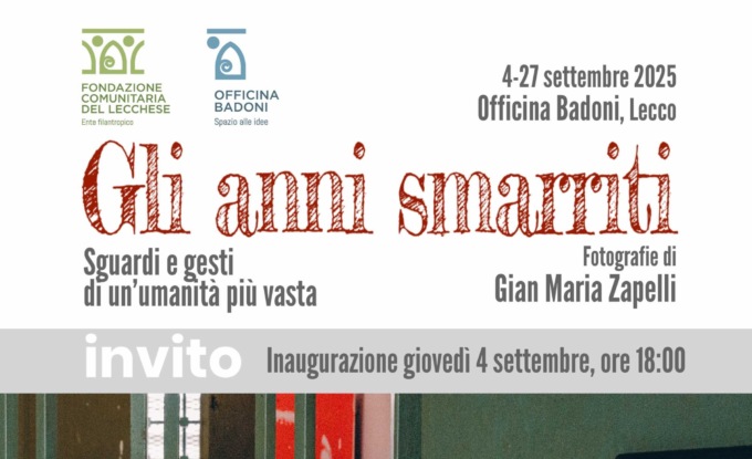 “Gli anni smarriti”: all’Officina Badoni la mostra fotografica di Gian Maria Zapelli