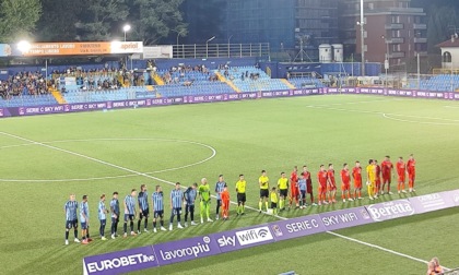 Calcio Lecco bella (e concreta) di notte: 2-1 all'Ospitaletto