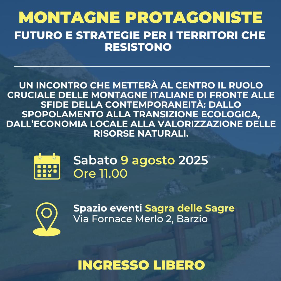 Montagne protagoniste - 9 agosto