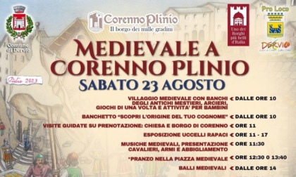 Corenno Plinio torna indietro nel tempo con la serata medievale