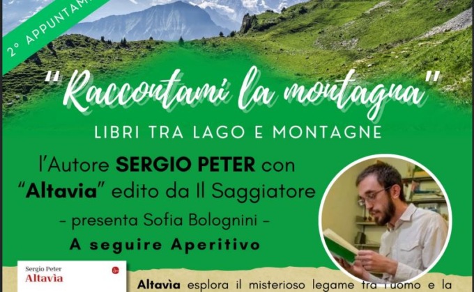 Valmadrera, prosegue il festival “Raccontami la montagna”. Il 24 agosto Sergio Peter