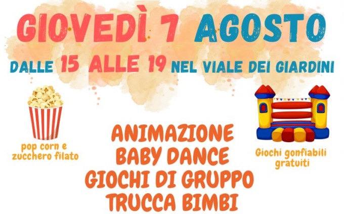 Mandello, il 7 agosto giochi all’aperto per bambini