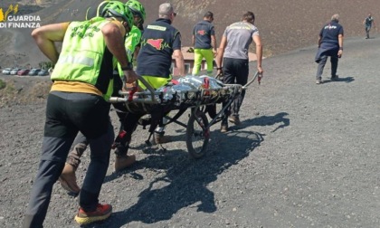 Si sente male sull'Etna: salvato dal Soccorso alpino