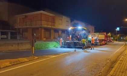 Sp 72: lavori in corso tra Olginate e Garlate