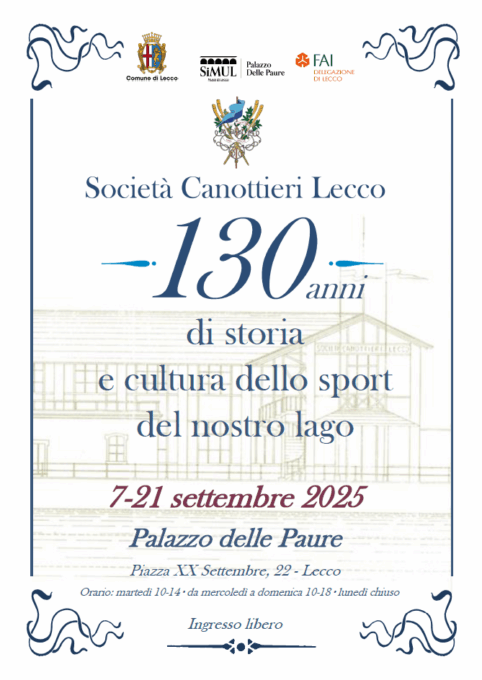 Canottieri Lecco: 130 anni di storia e cultura dello sport del nostro lago