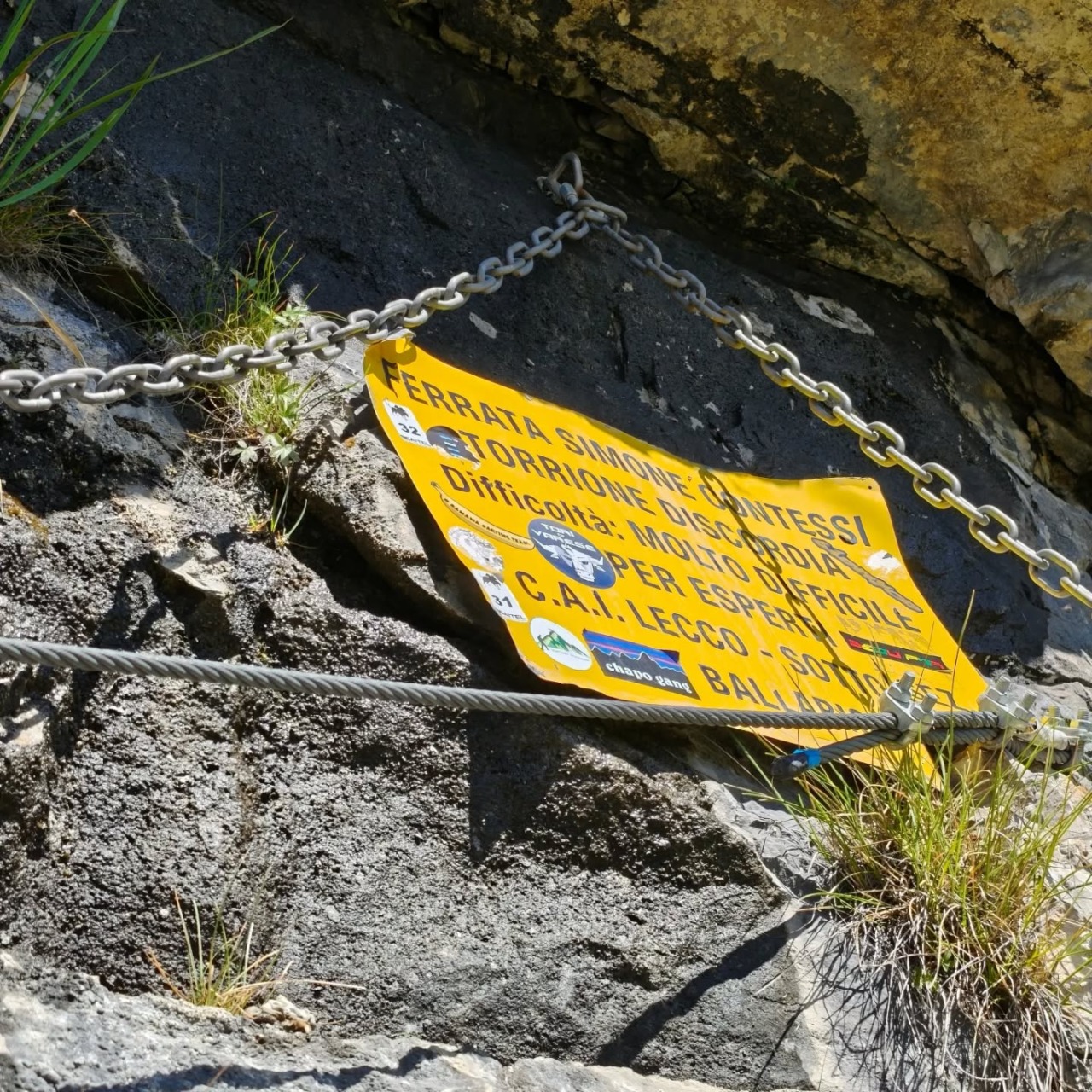 Monte Due Mani, la Ferrata “Simone Contessi” rinasce