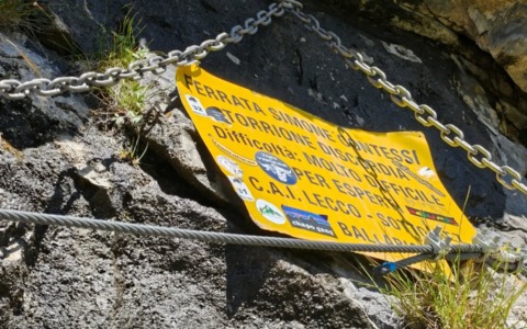 Monte Due Mani, la Ferrata “Simone Contessi” rinasce