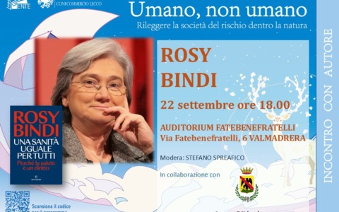 Leggermente: a Valmadrera la presentazione di “Una sanità uguale per tutti” con Rosy Bindi