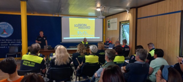 Partito il corso di Protezione civile per volontari a Galbiate