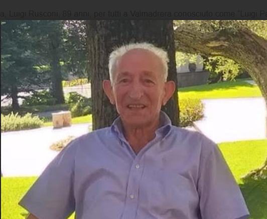 Lutto per Luigi Rusconi, volto simbolo del volontariato a Valmadrera