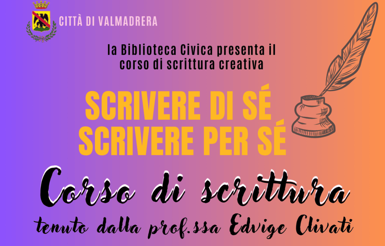 A Valmadrera un corso di scrittura autobiografica con la professoressa Clivati