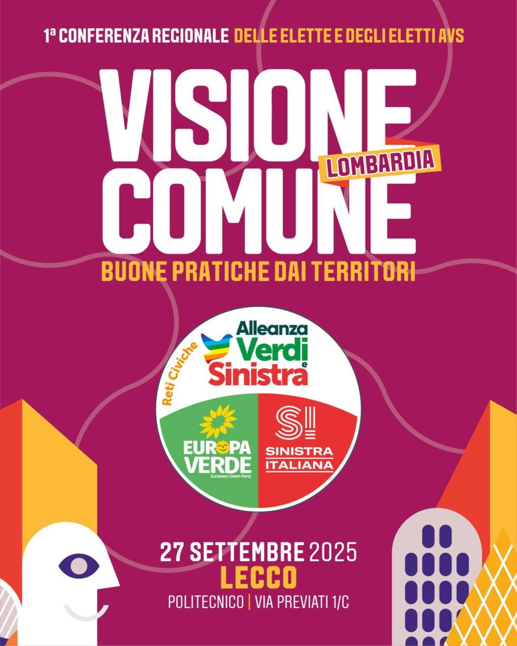 Lecco ospita la 1^ Conferenza regionale degli amministratori locali di AVS