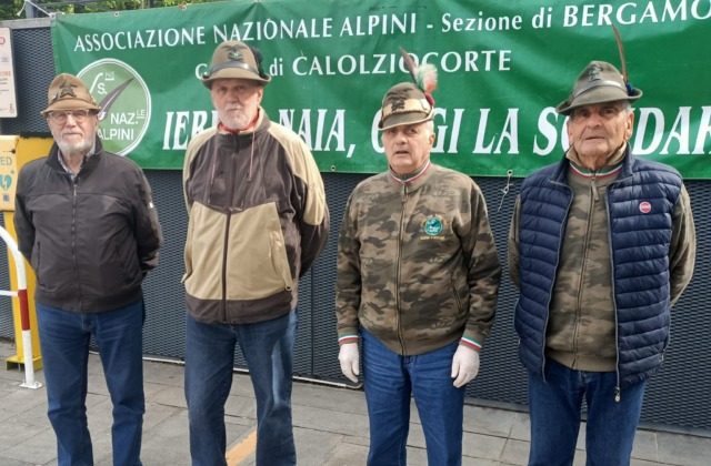 95 anni di storia, valori e fratellanza: Calolzio si prepara a festeggiare il gruppo Alpini “Pippo Milesi”