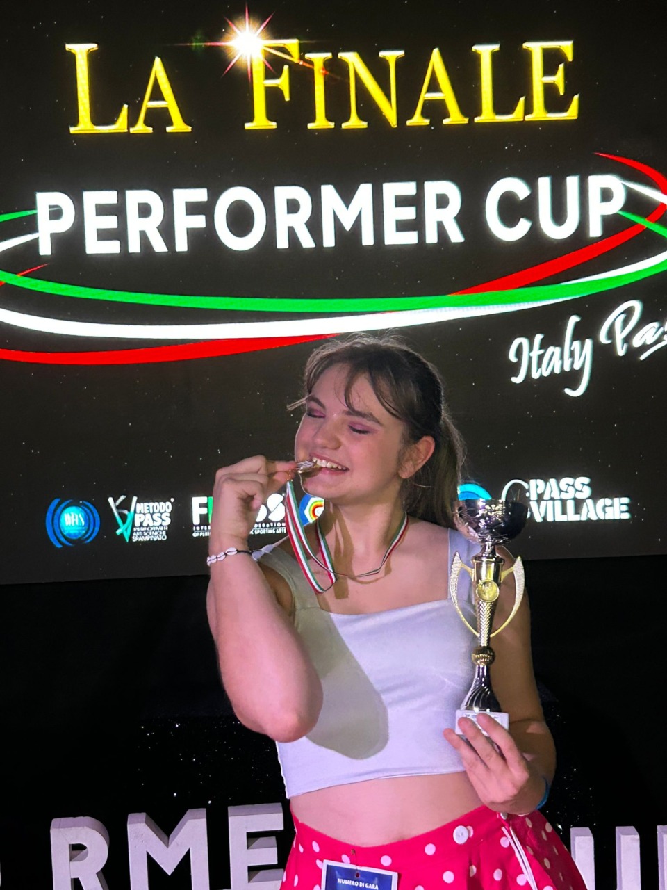 Lubemi, la giovane talento di Mandello del Lario, oro all’Italian Performer Cup 2025
