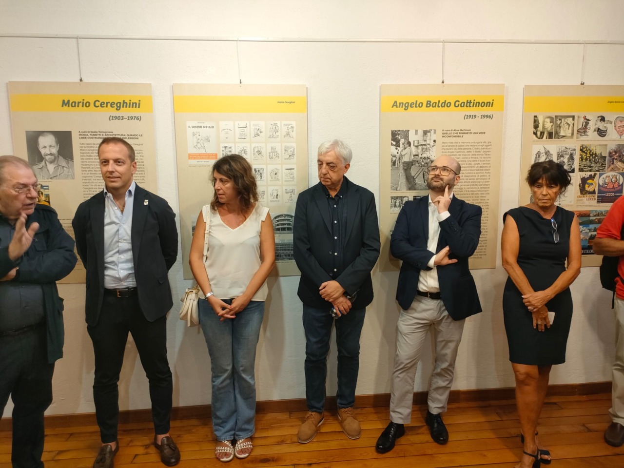 Inaugurata la mostra “La satira a Lecco”
