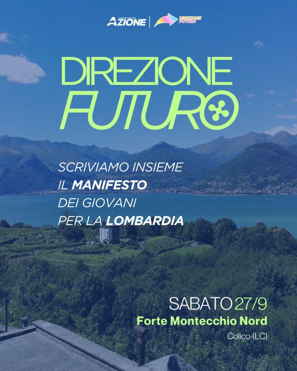 Azione a Colico per scrivere il Manifesto della Lombardia di domani