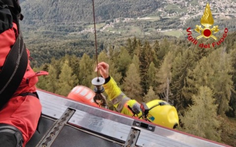Valsassina: cercatore di funghi rischia la vita tra grandine e pioggia