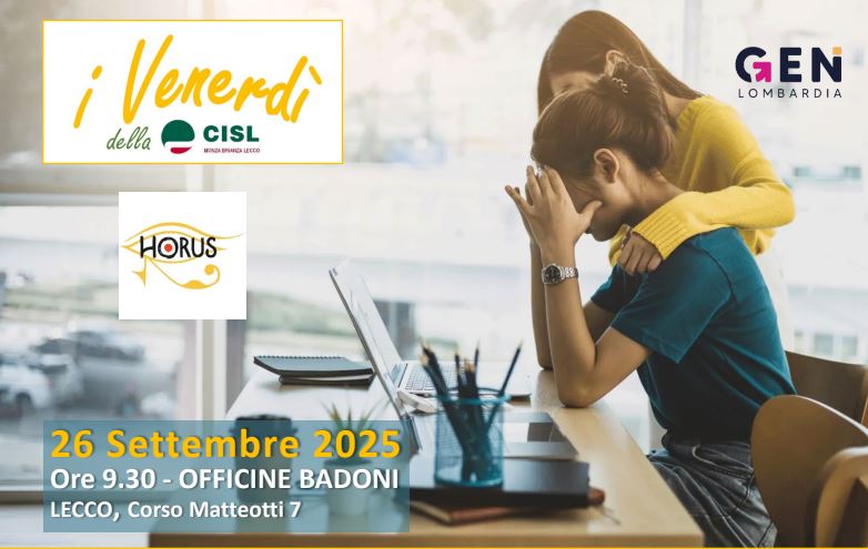 La salute mentale nei luoghi di lavoro: se ne parla il 26 settembre all’Officina Badoni