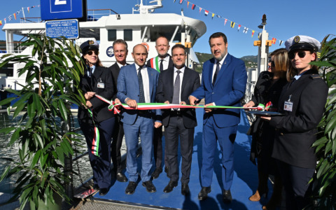 Inaugurata sul lago di Como la nuova motonave ibrida “Ambrosiana”