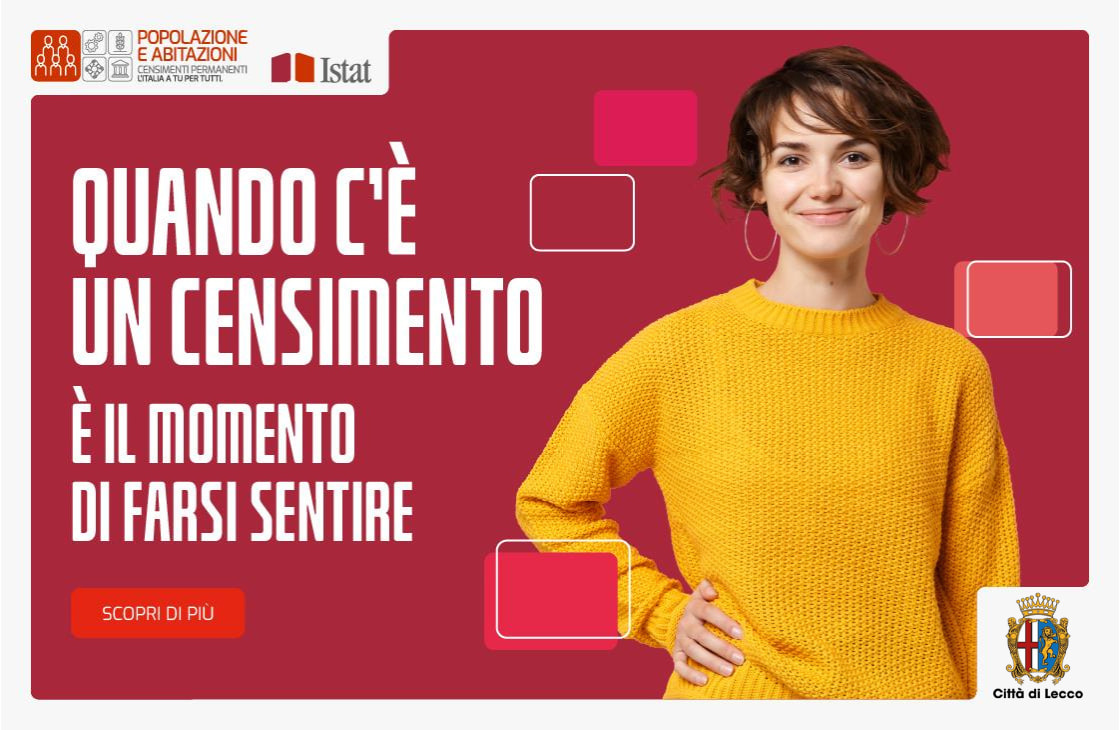 Lecco: al via il censimento Istat 2025