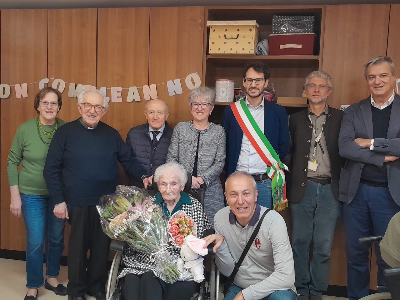 Lecco festeggia i 100 anni di Odilla Fumagalli
